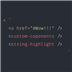 String Highlight Icon Image