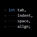 Tab-Indent Space-Align 0.0.3 VSIX
