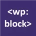 WordPress Block Markup Icon Image
