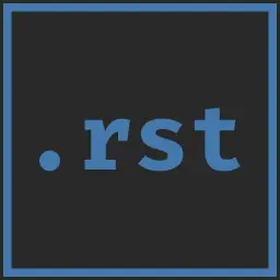 reStructuredText Syntax Highlight