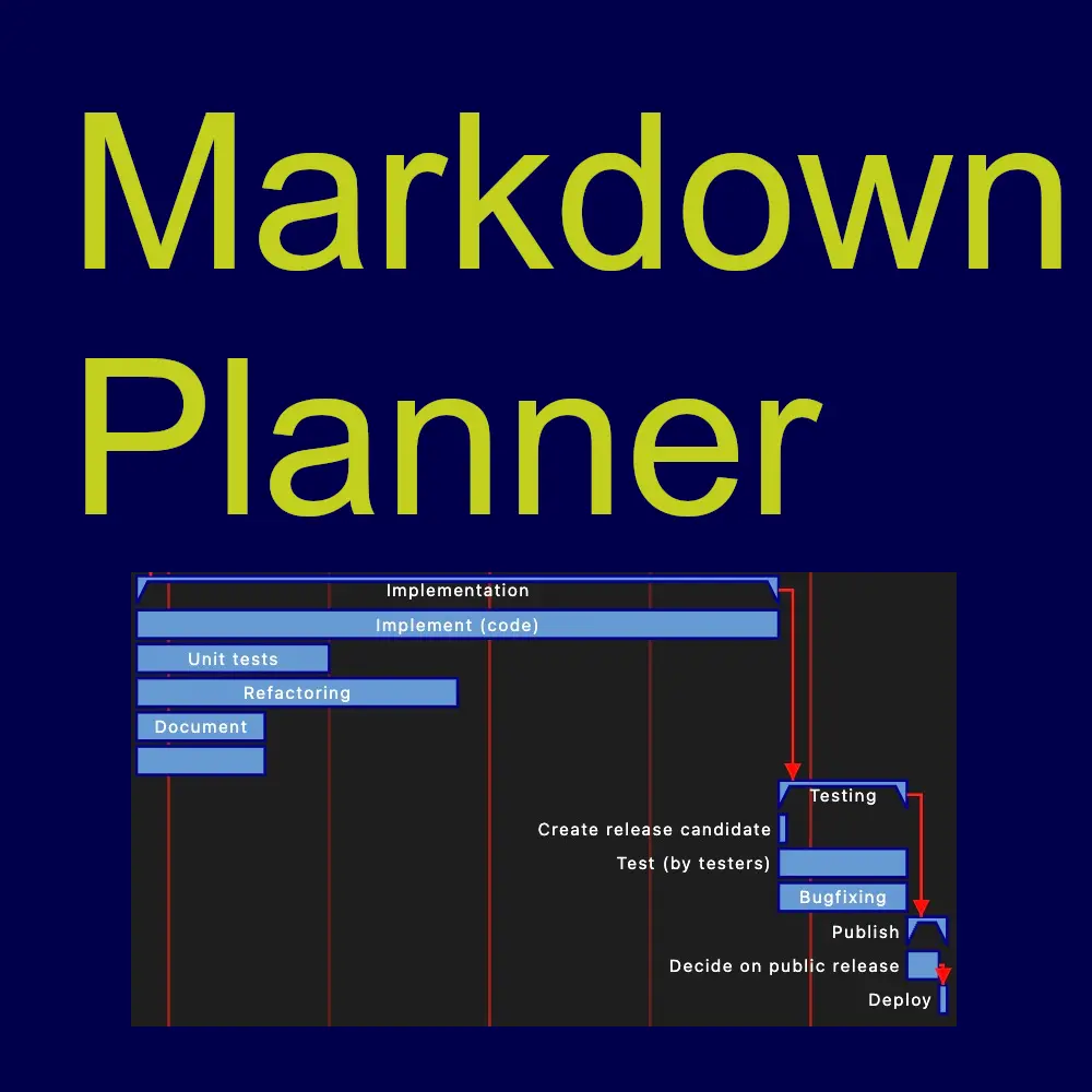 Markdown Planner for VSCode