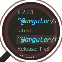 Version Lens (Unmaintained) 0.25.7 Extension for Visual Studio Code