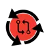 Git Branch CI/CD Icon Image