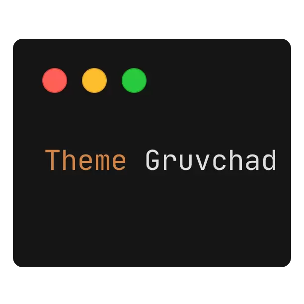 Gruvchad 0.0.1 Extension for Visual Studio Code