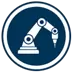 Industrial Robots Icon Image
