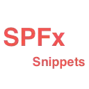 SPFx Snippets 1.12.0 Extension for Visual Studio Code