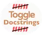 Toggle Docstrings Icon Image