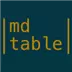 Markdown Tables Icon Image