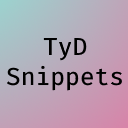 TyD Snippets 1.0.0 Extension for Visual Studio Code