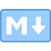 Pandoc Markdown Icon Image