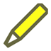 Simple Highlighter Pen Icon Image