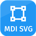 Material Design Icon SVG Snippets Icon Image