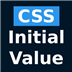 CSS Initial Value Icon Image