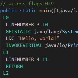 Show Java Bytecode 0.2.2 Extension for Visual Studio Code