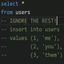 Ignore the Rest for VSCode