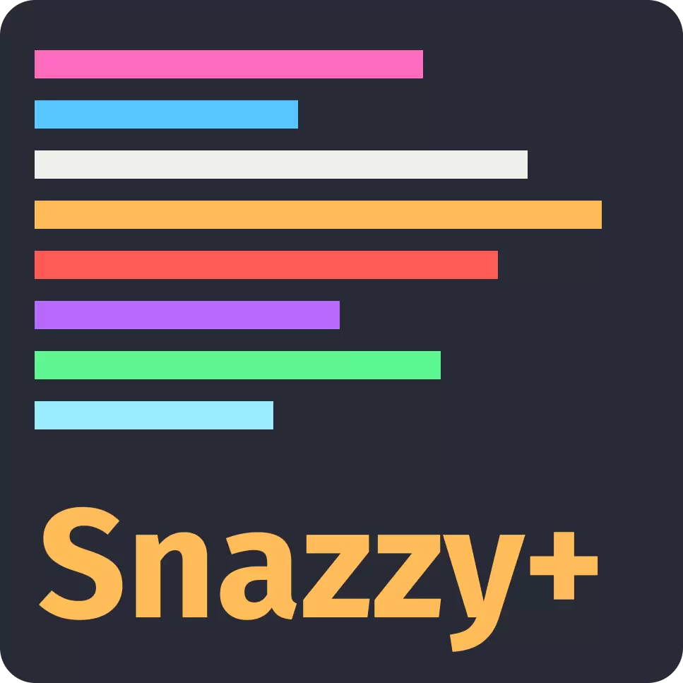 Snazzy Plus 1.3.1 Extension for Visual Studio Code