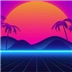 Retro Sunset Theme Icon Image