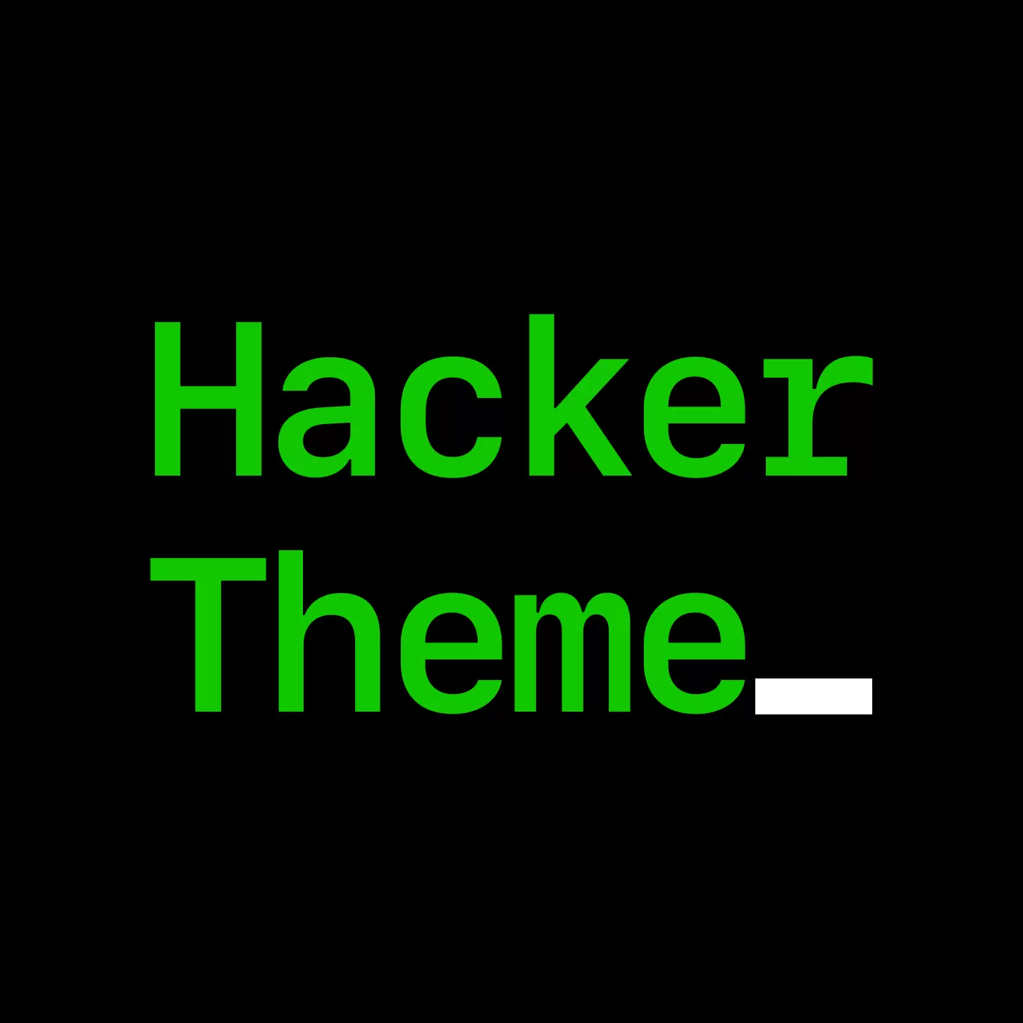 Pro Hacker Theme 0.0.2 Extension for Visual Studio Code