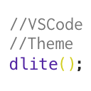 Dlite Theme 0.1.2 Extension for Visual Studio Code