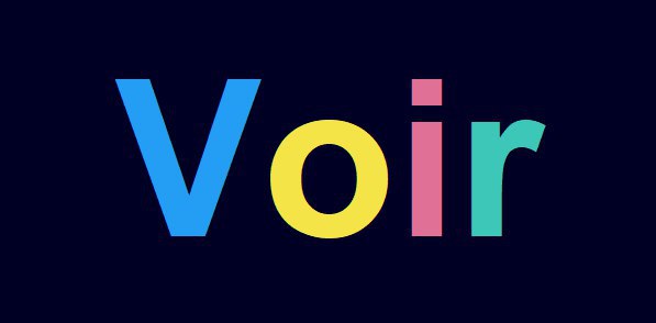 Voir 0.0.12 Extension for Visual Studio Code