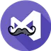 Mustache Template Icon Image