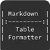 Markdown Table Formatter 3.0.0