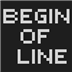 Begin Of Line Icon Image