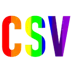 Rainbow CSV