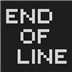 End Of Line Icon Image