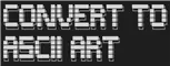 Convert To ASCII Art Icon Image