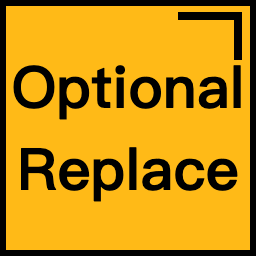Optional Regexp Replace for VSCode