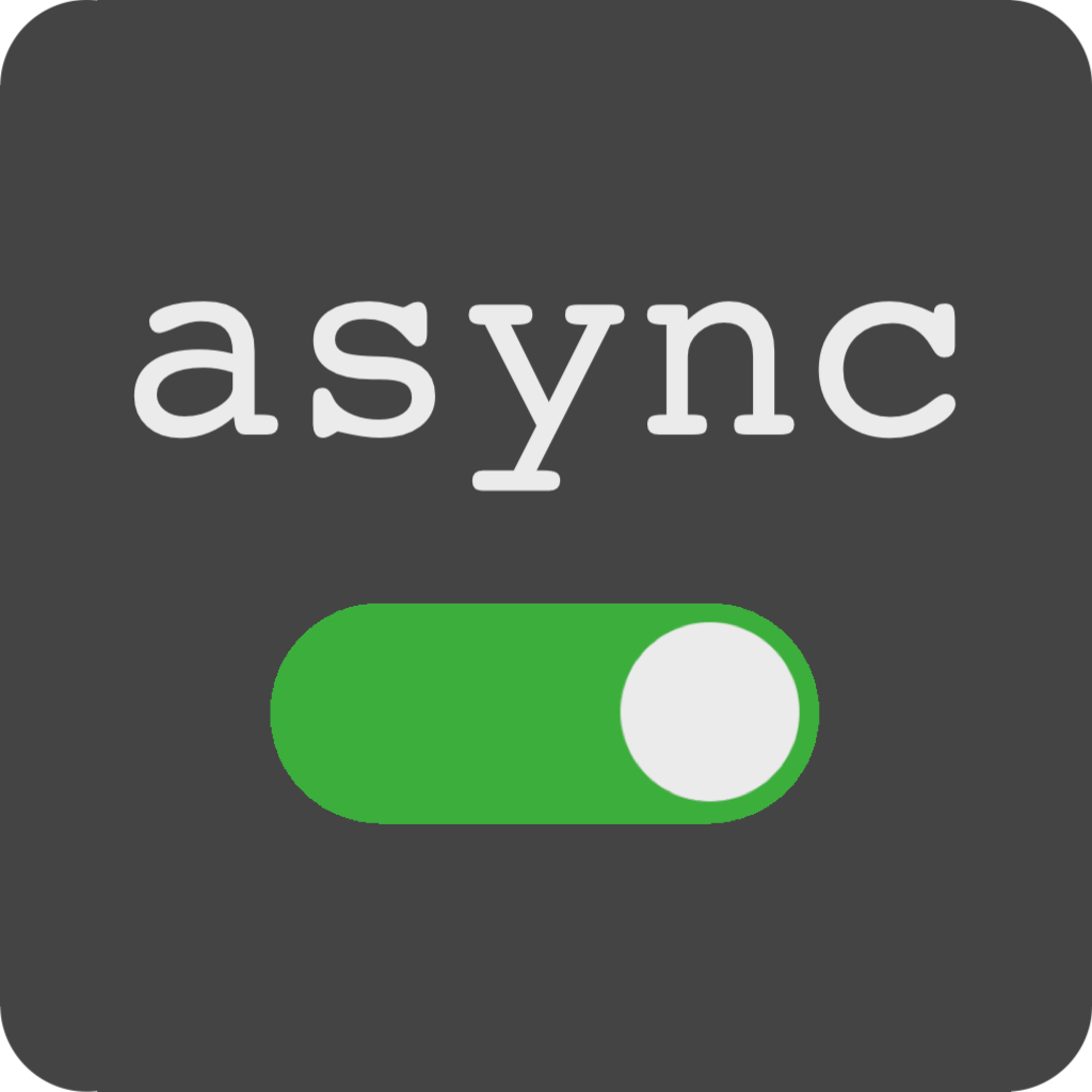 Toggle Async for VSCode
