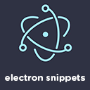 Electron Snippets for VSCode
