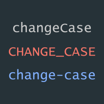 Change Case 1.0.1 Extension for Visual Studio Code