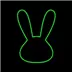 Neon Bunny Theme Icon Image