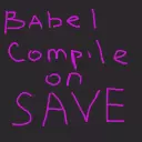 Babel Compile On Save plus 1.0.8 Extension for Visual Studio Code