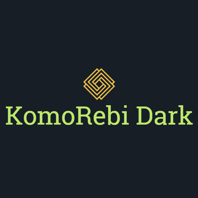 KomoRebi Dark 0.0.6 Extension for Visual Studio Code