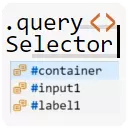 Queryselector Completion 1.1.0 Extension for Visual Studio Code