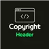 Copyright Header Icon Image