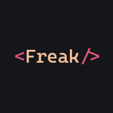 Freak Dark 0.5.0 VSIX