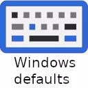 Windows Default Keybindings 0.0.10 Extension for Visual Studio Code