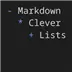 Markdown Clever Lists 1.0.0