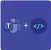 Learn Together Microsoft Teams Purple Theme Icon Image