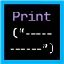 Print Divider Icon Image