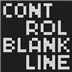Control Blank Line Icon Image