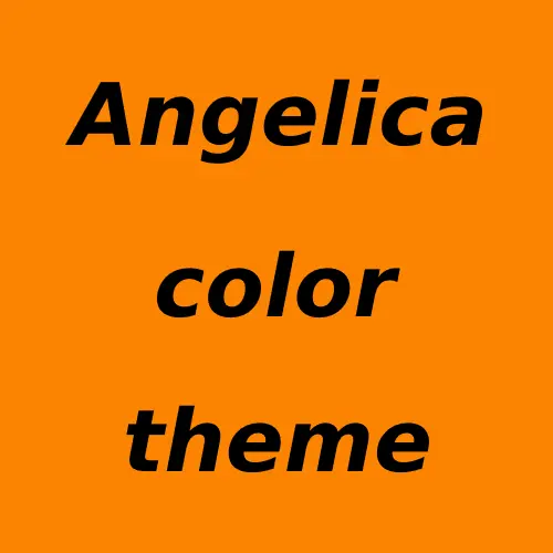 Angelica Color Theme 0.0.25 Extension for Visual Studio Code