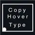Copy Hover Type Icon Image