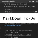 MarkDown To-Do for VSCode