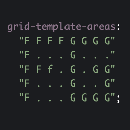 Format Grid Areas for VSCode