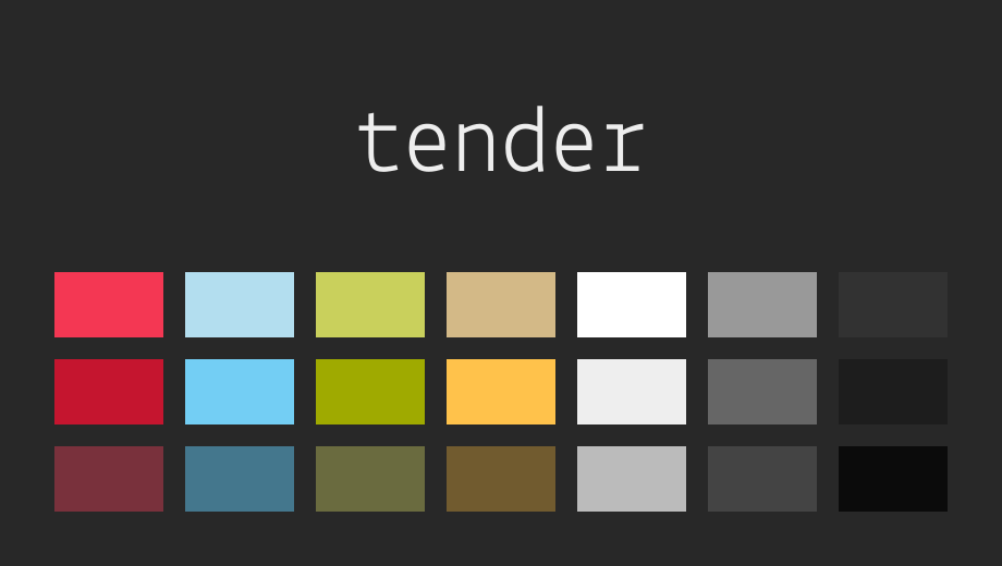 Tender 0.3.0 Extension for Visual Studio Code